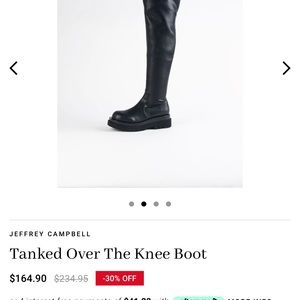 Jeffrey Campbell Over the Knee Boots
